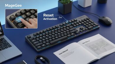 Keyboard Knob Replacement