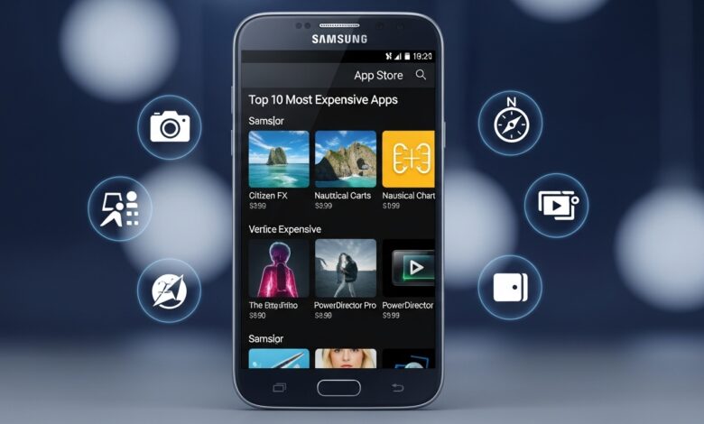Top 10 Most Expensive Apps on the Samsung App Store