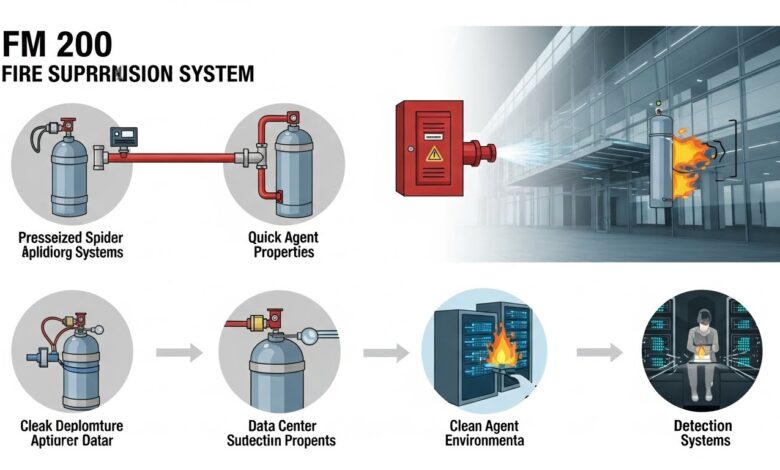 Fm 200 Fire Suppression System