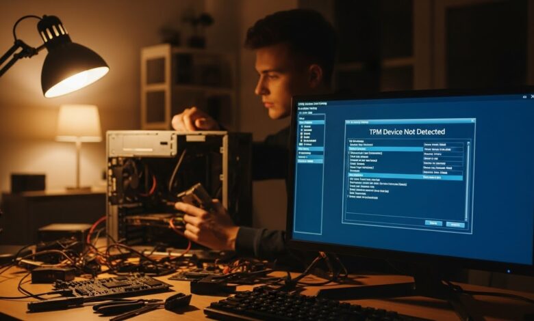 Alert TPM Device Is Not Detected