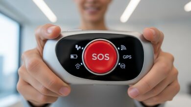 personal alert safety system device