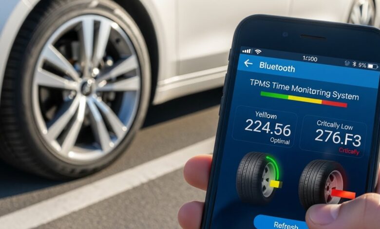 Bluetooth Tire Pressure Monitoring System